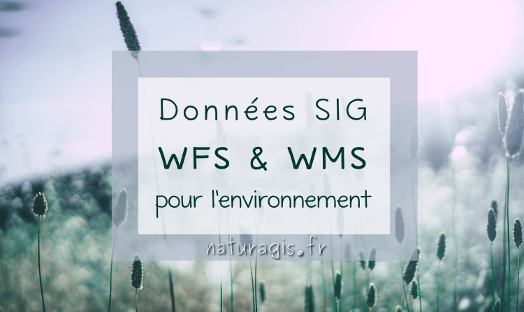 Des serveurs de données WFS / WMS pour un SIG environnemental